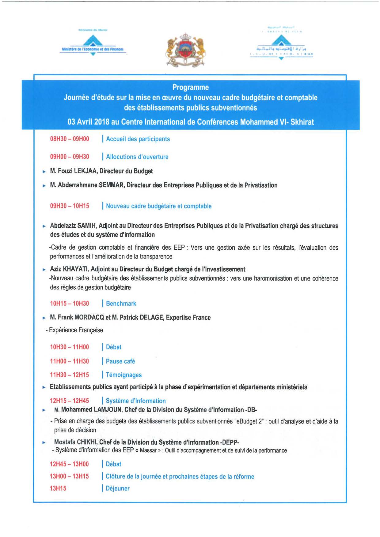 Skhirat , le 03-04-2018